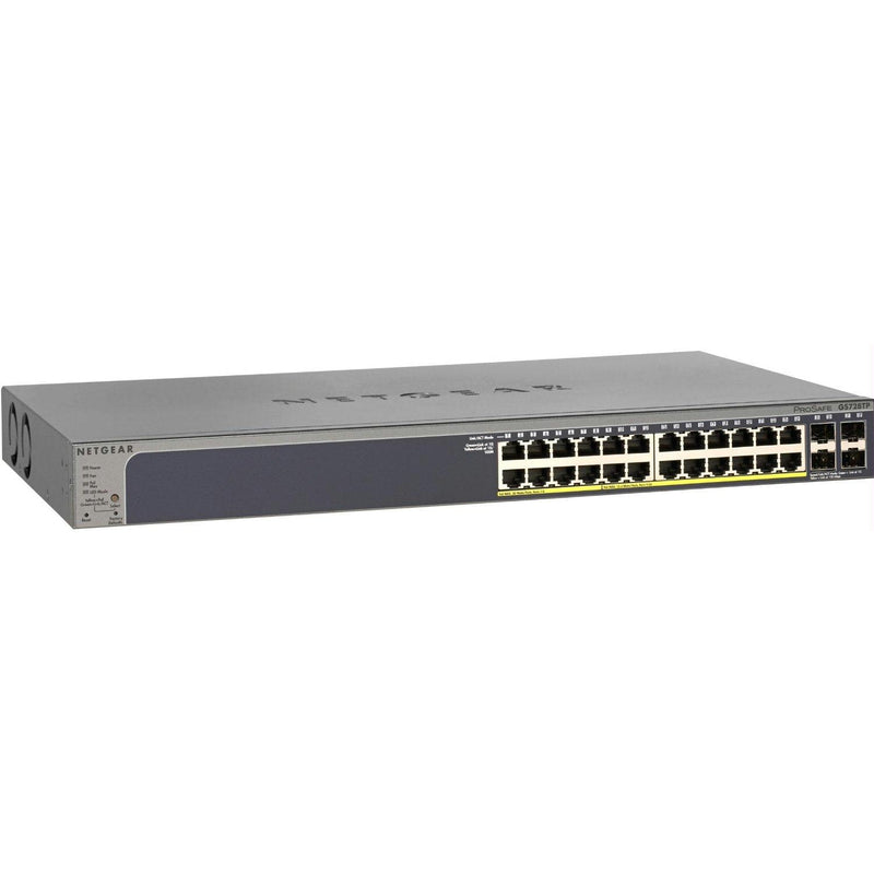 Netgear GS728TP-100NAS 24-Port Gigabit Ethernet Smart Managed Pro Switch (New)