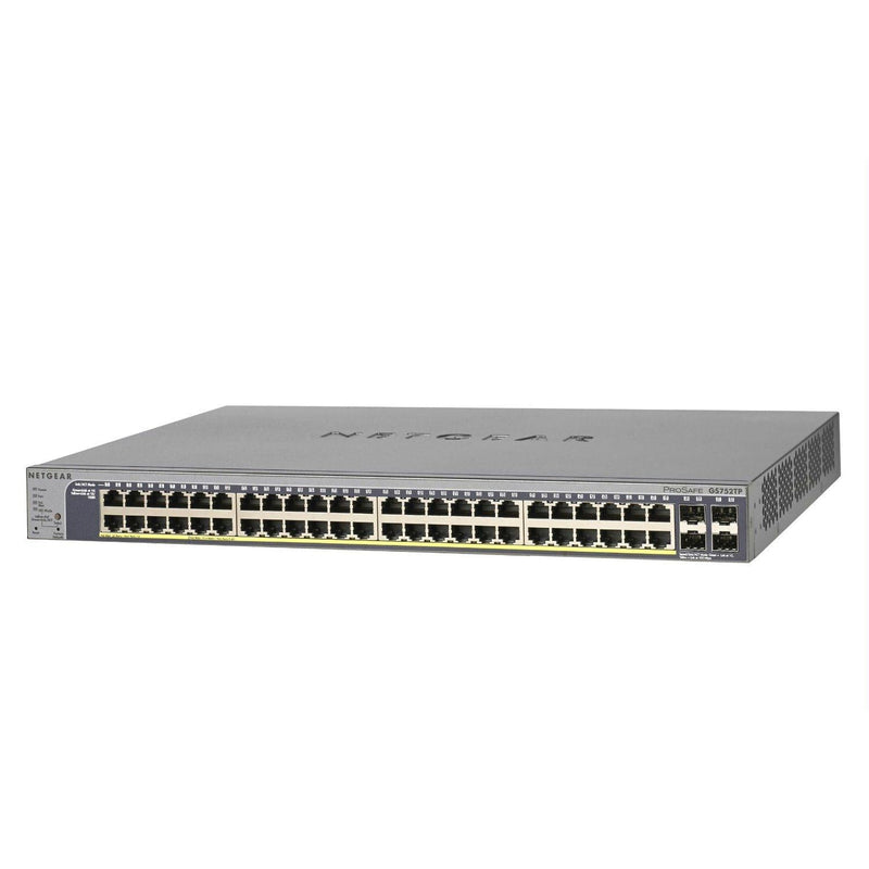 Netgear GS752TP-100NAS 48-Port Gigabit Ethernet Smart Managed Pro Switch (New)