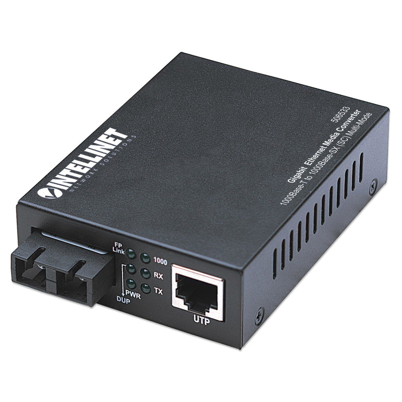 Intellinet 506533 Gigabit Ethernet Media Converter (New)
