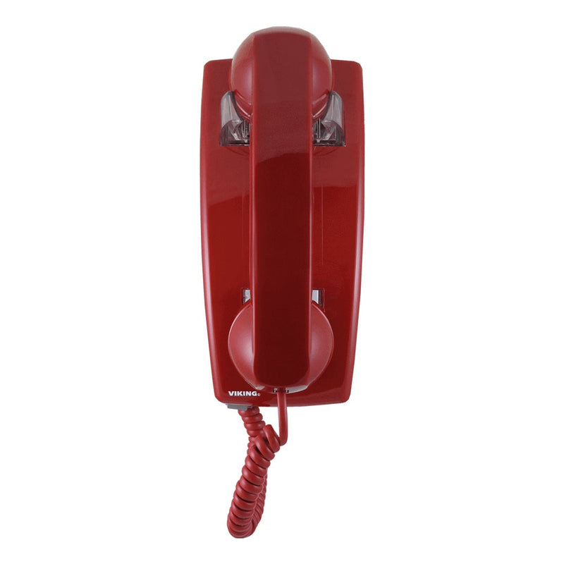 Viking K-1900W-IP-RED VoIP Wall Phone With Auto Dialer RED (New)