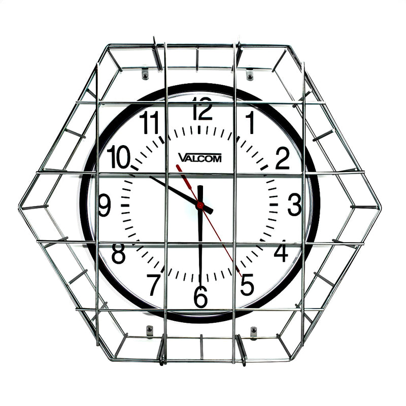 Valcom V-WGACLK Wire Guard For 12 And 16 Inch Analog Clocks (New)