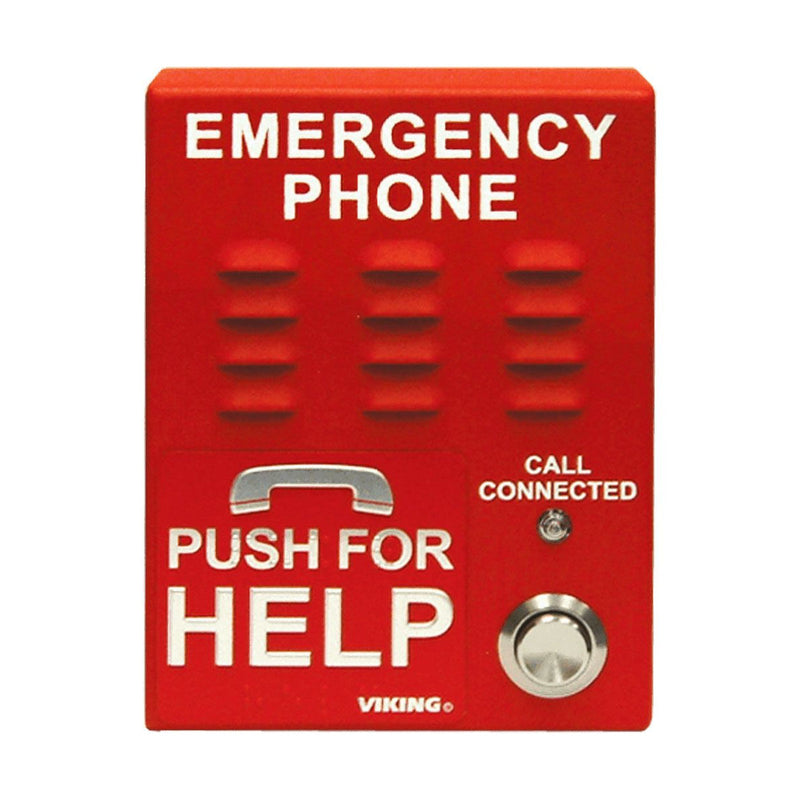 Viking X-1605 IP Red Emergency WHD VID Phone (New)