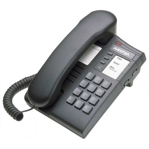 Aastra M8004 A0780801 Single-Line Analog Phone (Charcoal/Refurbished)