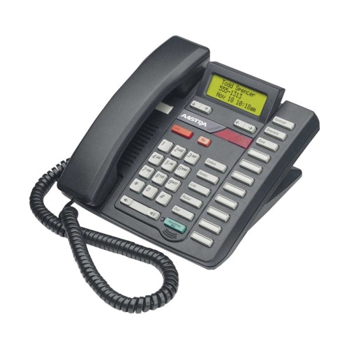 Aastra M9316CW NT2N18 Hands-Free with Caller ID & Call Waiting With Power Supply (Black/Refurbished)