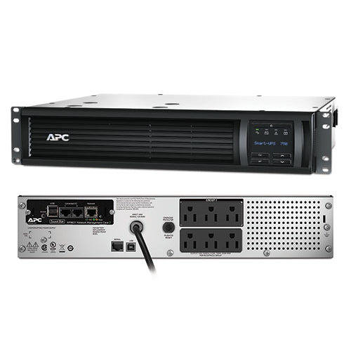 APC Smart-UPS SMT750RM2UNC 750VA LCD Rack-Mountable UPS with Network Card