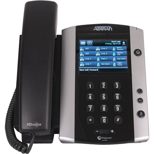 Adtran 1202855G1 VVX 500 12-Line Performance Business Media Phone