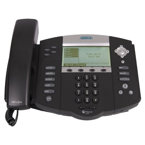Adtran 1202755G1 IP 550 4-line SIP Phone With Exceptional Sound Quality