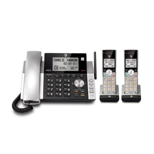 AT&T CL84215 Expandable Phone System with Two Handsets