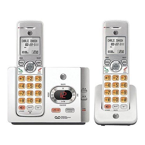 AT&T EL52215 DECT 6.0 Cordless Phone with 2 Handsets and Digital Answering System