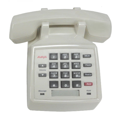 Avaya 2500-YMGP 108209065 Single Line Phone (White/Refurbished)