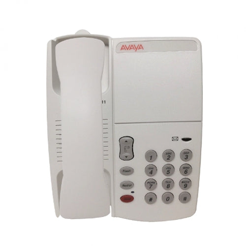 Avaya Definity 6211 700287642 Single Line Analog Phone (White/Refurbished)