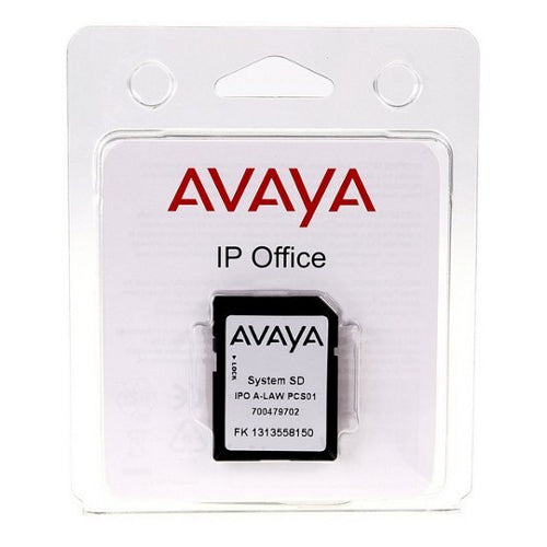 Avaya 700479702 IP500 System SD Card A-Law (Unused)