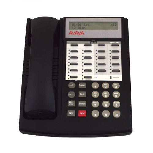 Avaya Partner Eurostyle 18D 3158-07 Display Phone (Black/Refurbished)