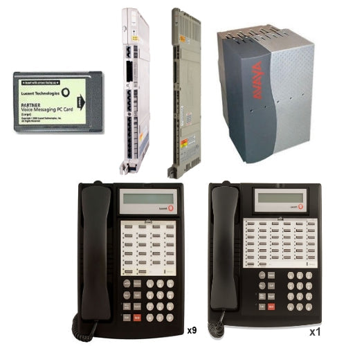 Avaya Partner ACS Release 6.0 with 10 Eurostyle Phones and Voicemail (Refurbished)