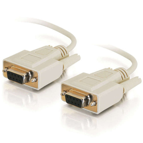 C2G 03044 6ft DB9 Female to Female Null Modem Cable