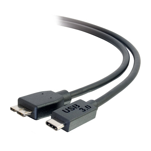 C2G 28863 6ft USB 3.1 Gen 1 USB-C to USB Micro B Cable
