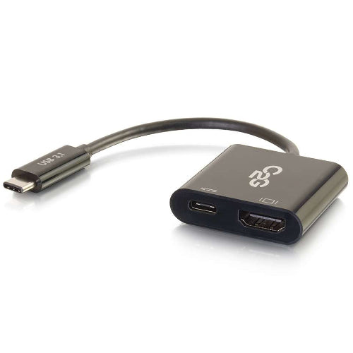C2G 29531 USB-C to HDMI Adapter with Power Delivery