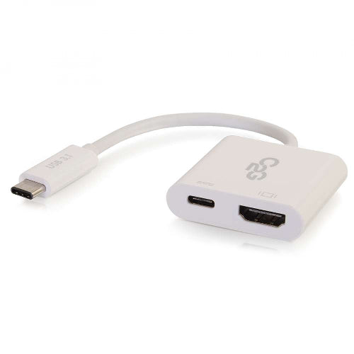 C2G 29532 USB-C to HDMI Adapter with Power Delivery