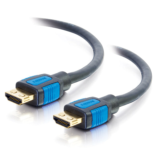C2G 29680 15 ft High Speed HDMI Cable with Gripping Connectors
