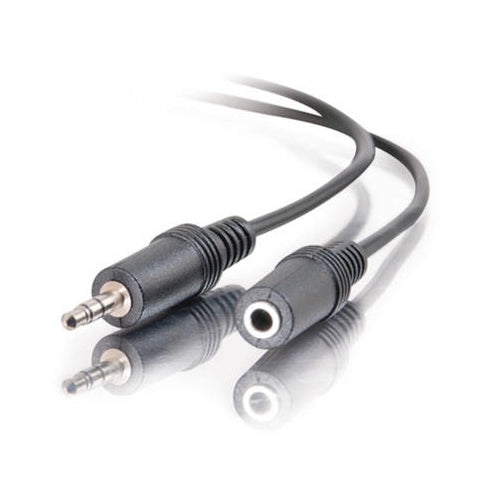 C2G 40407 6ft 3.5mm Stereo Audio Extension Cable Male/Female