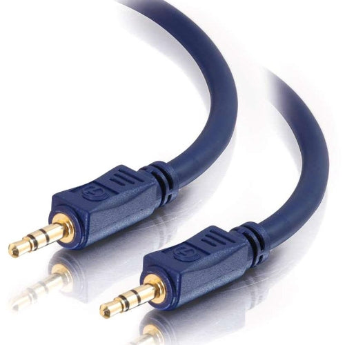 C2G 40605 50ft Velocity 3.5mm Stereo Audio Cable Male/Male