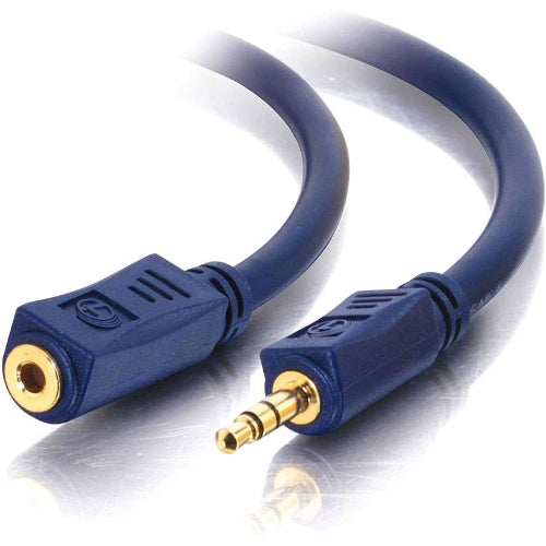 C2G 40611 50ft Velocity 3.5mm Stereo Audio Extension Cable Male/Female