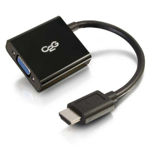 C2G 41350 8 inch HDMI to VGA Adapter Converter Dongle Male/Female
