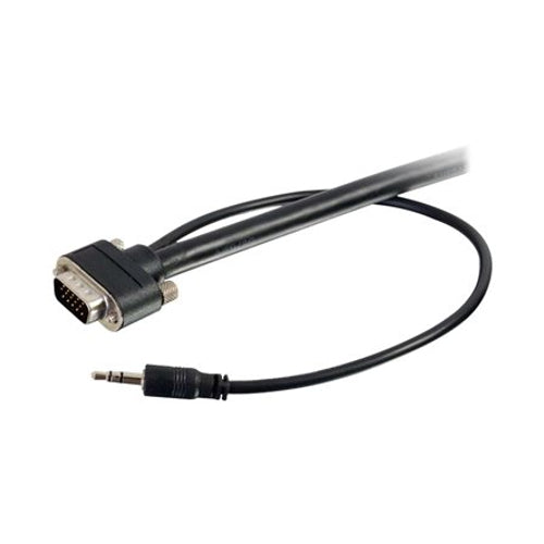 C2G 50227 15 ft Select VGA and 3.5mm Audio/Video Cable Male/Male
