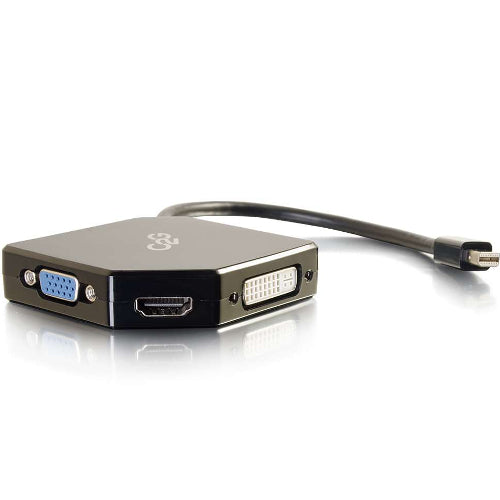 C2G 54341 Mini DisplayPort to HDMI, DVI or VGA Adapter Converter