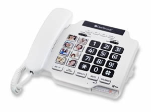 ClearSounds CSC500 Amplified Spirit Phone (White)
