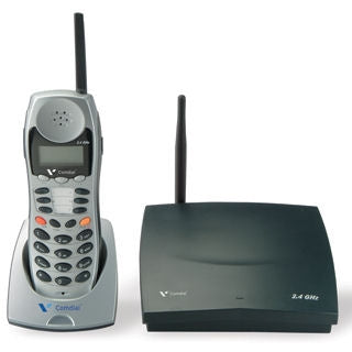 Comdial 7265-00 DX80 & DX120 Cordless Phone with Wall Base (Refurbished)