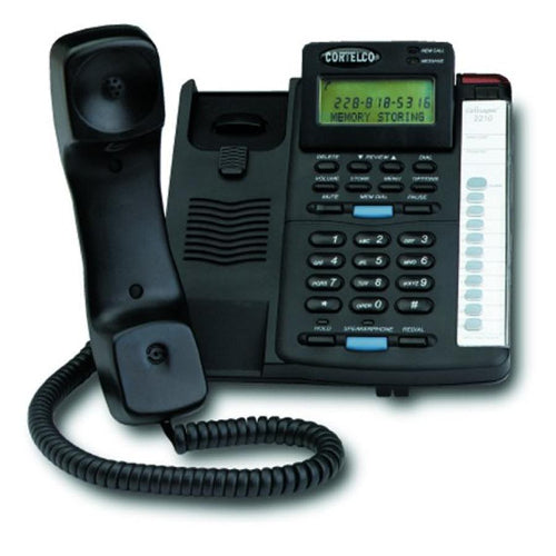 Cortelco 2210 Colleague Series 221000-TP2-27E Single-Line Display Speakerphone (Black)
