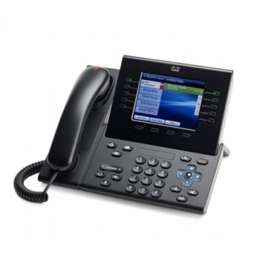 Cisco 8961 Unified IP Phone (CP-8961-C-K9) (Charcoal/Refurbished)