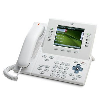 Cisco Unified 8961 Slimline IP Video Phone (CP-8961-WL-K9) (White)