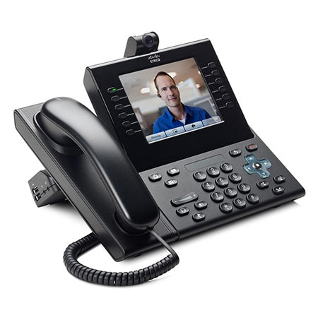 Cisco Unified 9971 CP-9971-C-K9 Wi-Fi IP Video Phone (Charcoal Gray/Refurbished)