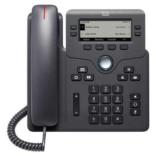 Cisco 6851 CP-6851-3PCC-K9 IP Phone with Multi-platform Phone Firmware (New)