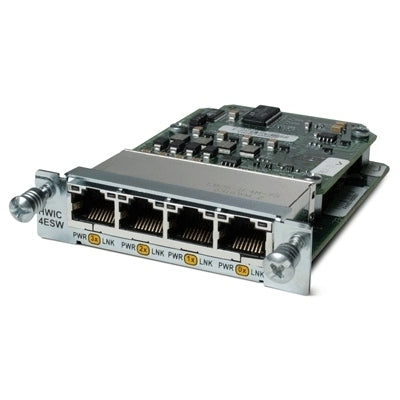 Cisco HWIC-4ESW 4-Port EtherSwitch High-Speed WAN Interface Card