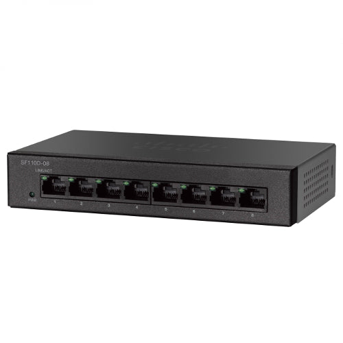 Cisco SF110D-08 8-Port Ethernet Switch