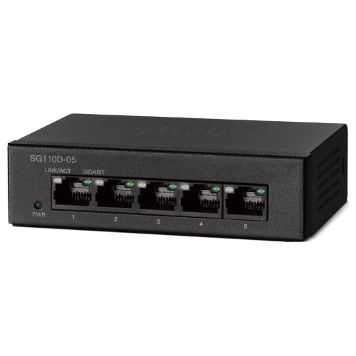 Cisco SG110D-05 5-Port Ethernet Switch