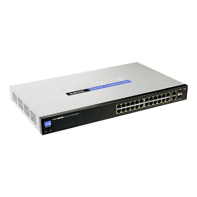 Cisco SLM224G 24 10/100 Ports and 2 Combo SFP Slots