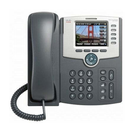 Cisco SPA525G 5-Line IP Phone with Color Display (Grey)
