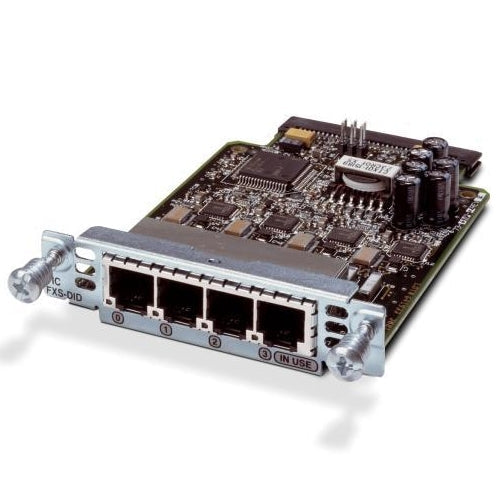 Cisco VIC-4FXS/DID 4-Port FXS/DID Voice Interface Card (Refurbished)