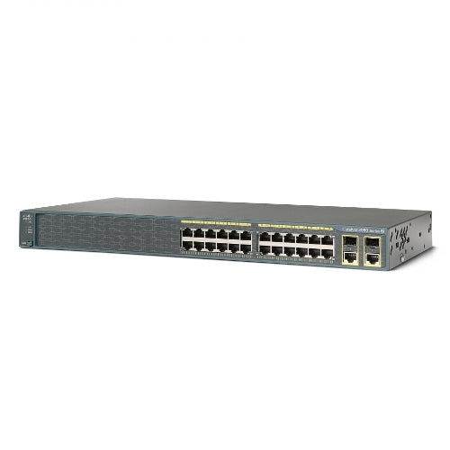 Cisco Catalyst WS-C2960+24TC-S 24-Port Managed Ethernet Switch