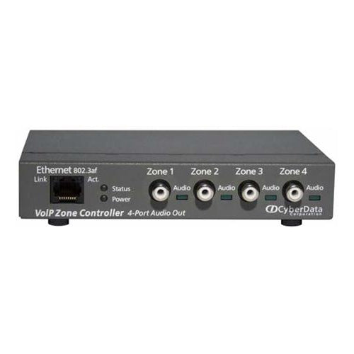 CyberData 011171 VoIP 4-Port Paging Zone Controller