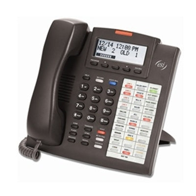 ESI 5000-0500 Communications 48 Key H DFP Backlit Display Speakerphone (Charcoal/Refurbished)
