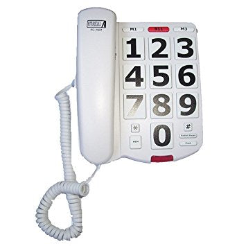 Future Call 1507 40dB Big Button Phone (White)