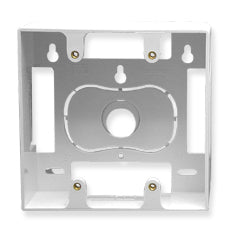 ICC Mounting Box, Double Gang (White)