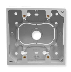 ICC Junction Mounting Box, Double Gang (White)