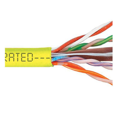 ICC CAT6 CMP Plenum Value Line 500 MHz Cable (Yellow)