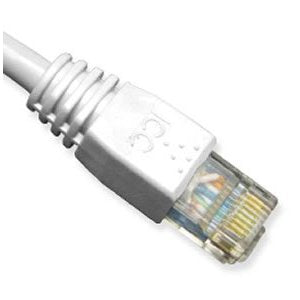 ICC Category 6 Patch Cord 7 FT. RJ45 Booted (White)